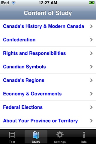 Canadian Citizenship Test: Discover Canada - iCitizenship screenshot 3