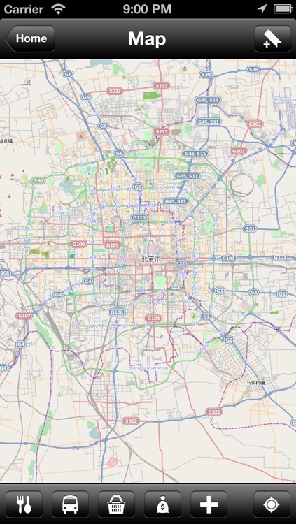 Peking (Beijing), China Map - World Offline Maps