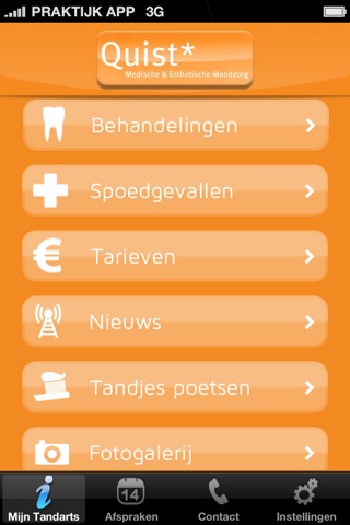 Quist tandartsen screenshot 2