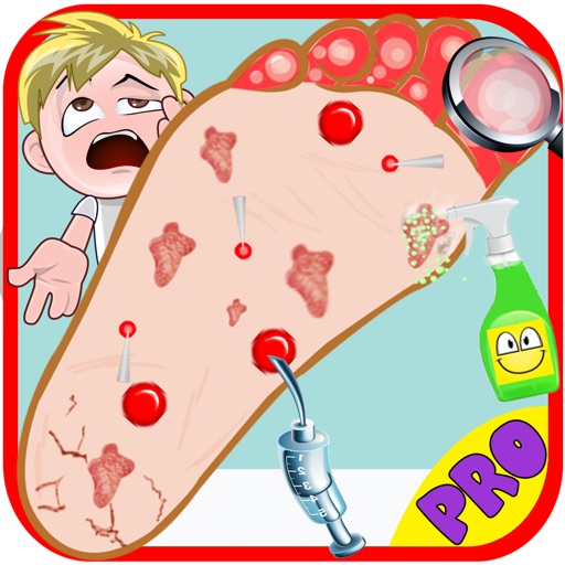 A Little Foot(toe) Doctor(dr) - Crazy kids games icon