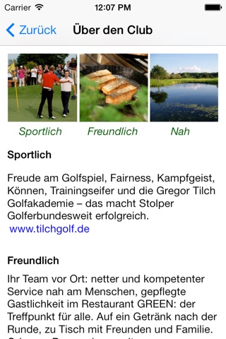 Berliner Golfclub Stolper Heide screenshot 2