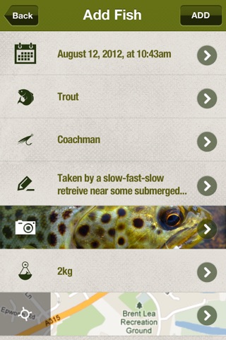 TheFishingLog screenshot 2