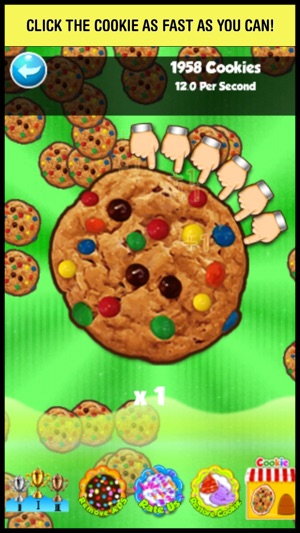 Cookie Click - a tap color clicker fast tapping game(圖1)-速報App