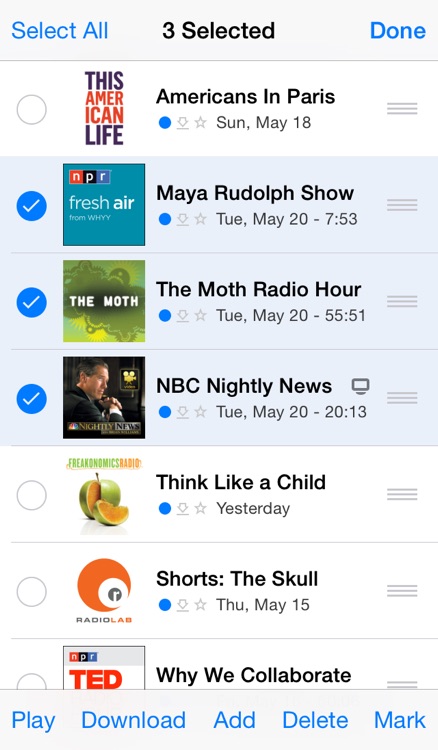 PodCruncher podcast app - Player and manager for podcasts