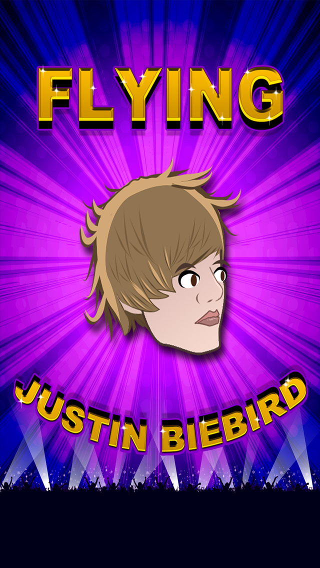 How to cancel & delete Flying Justin Biebird - Flappy Singer from iphone & ipad 1