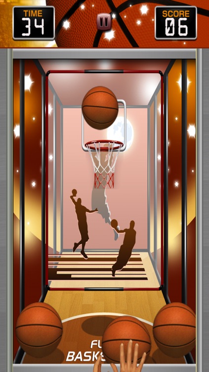 Flick Basketball Friends: Free Arcade Hoops