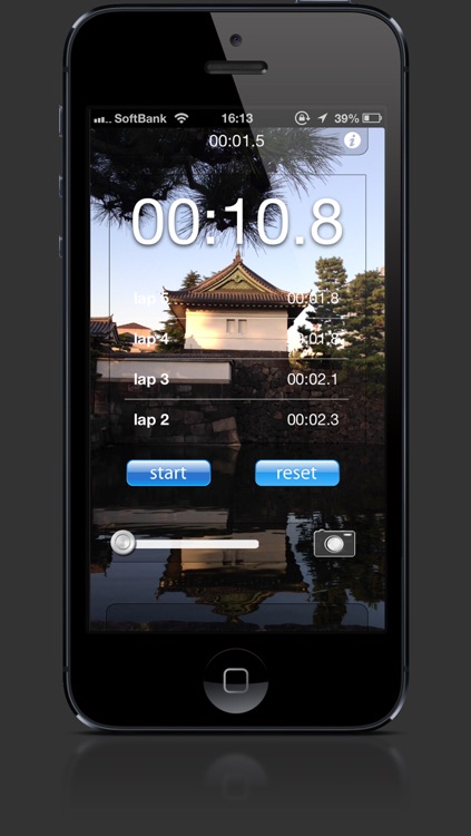 Transparent Stopwatch