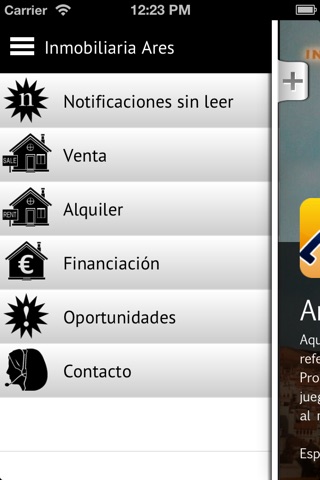 Inmobiliaria Ares screenshot 2