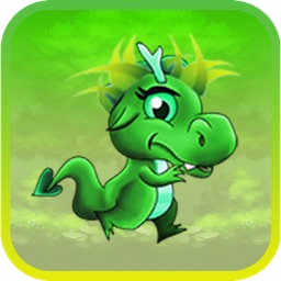 Cute Dragon Fire Age Jump: Country Escape