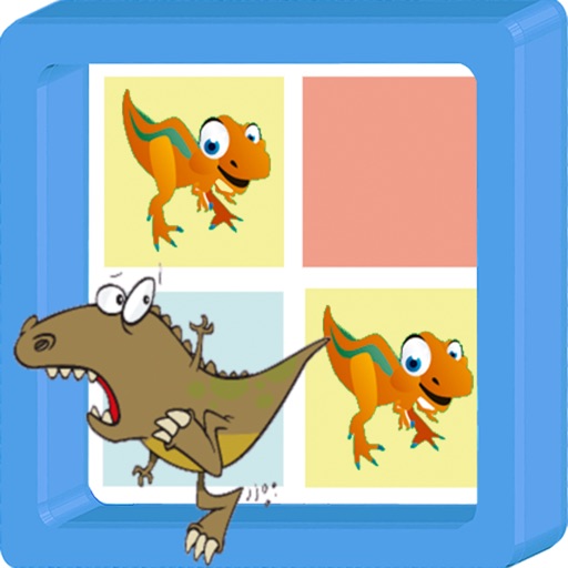 Baby Dino Memory Match - A cute dinossaur memory game iOS App