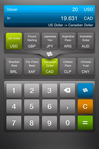 Currency Converter! screenshot 3