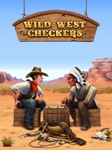 Wild West Checkers freeのおすすめ画像1