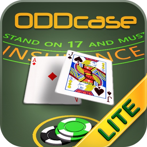 ODDcase Blackjack Lite iOS App