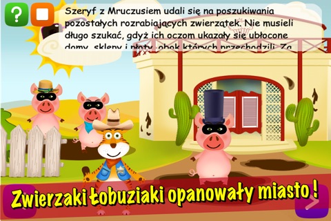 Zwierzaki Łobuziaki: Przygoda Szeryfa Tygrysa LITE screenshot 2