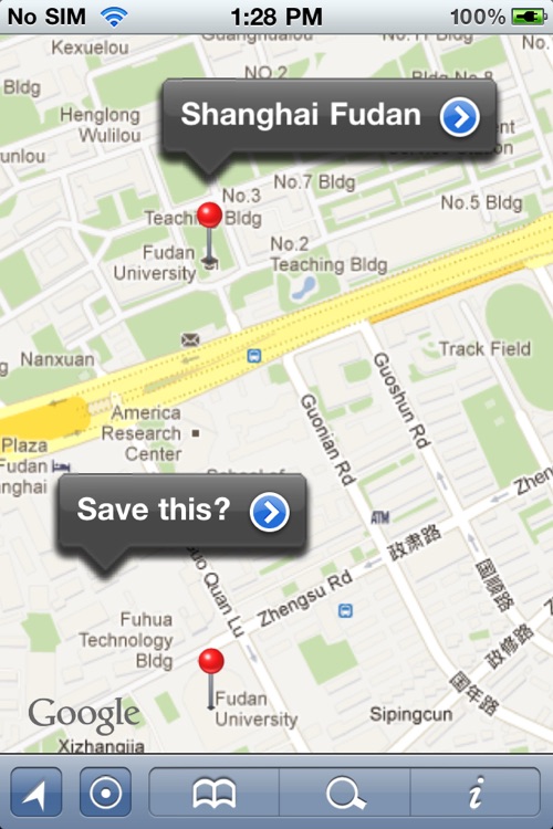 Shanghai Offline Street Map (English+Chinese)-上海离线街道地图