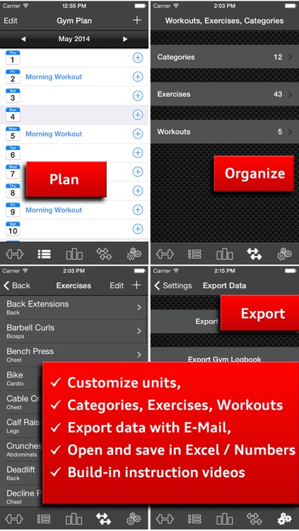 Gym Log Ultimate Free - Plan and log workouts with the best fitness tracker screenshot-4