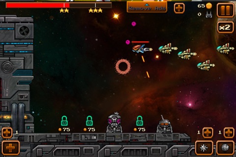 Base Under Attack! - Retro Style Space TD Arcade Game screenshot 3