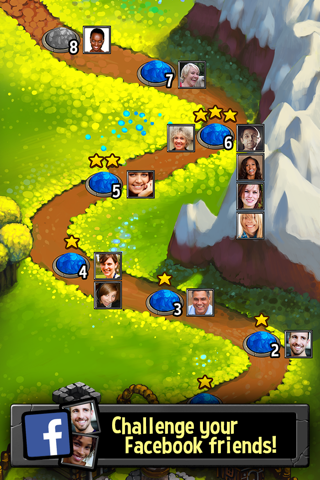 Magic Match vs. Troll Blitz Puzzle Battle screenshot 2