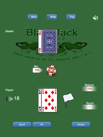 Neat BlackJack for iPad screenshot 2