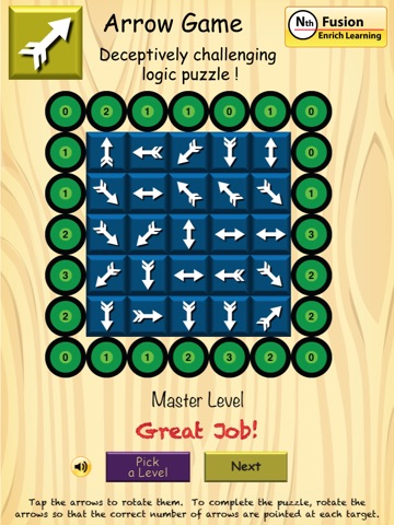 Arrow Game for iPad screenshot 4