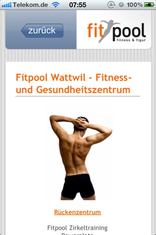 Fitpool Wattwil screenshot 2