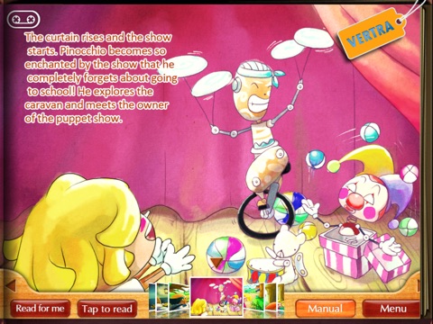 Finger Books-Pinocchio HD screenshot 3