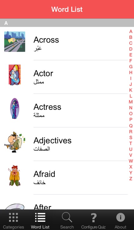 PicSpeak - English-Arabic Talking Picture Dictionary screenshot-3