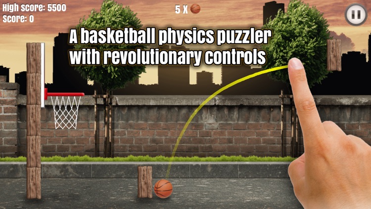 Through the Hoop - Basketball Physics Puzzler Premium