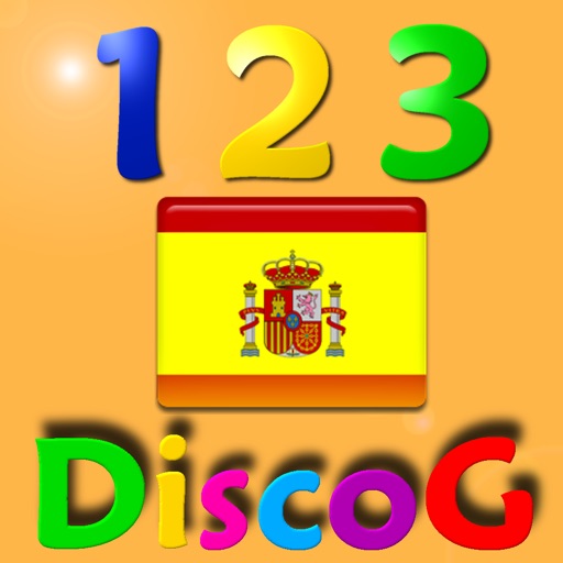DiscoG: Numbers in Spanish for iPhone Icon