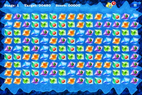 Frozen, Lost, and on Fire Matching Mania – Cubes of Fall Down- Pro screenshot 2