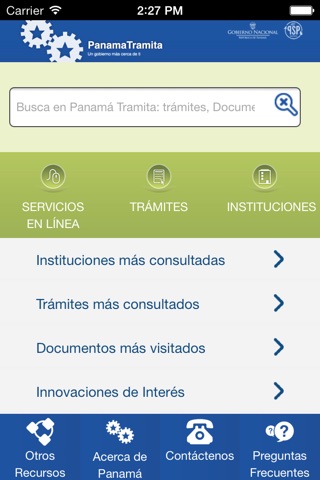 Panamá Tramita Móvil screenshot 2
