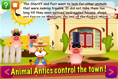 Animal Antics: Sheriff the Tiger’s Adventure LITE screenshot 2
