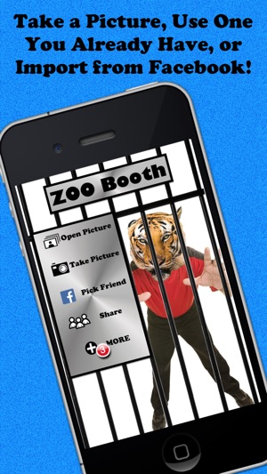 Zoo Booth Animal Faces - Photo Booth with Fun Animal Head Ef(圖1)-速報App