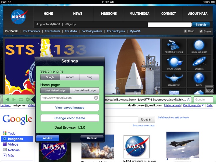 Dual Browser