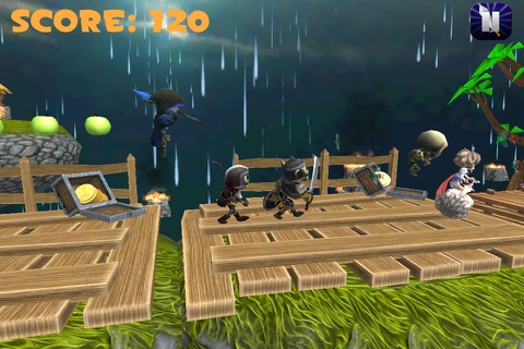Escape The Dead 3D Run Free screenshot 2