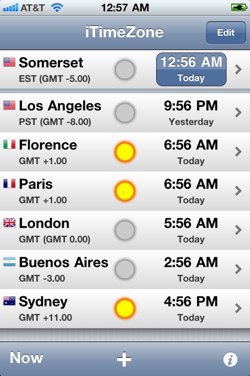 iTimeZone - World Clocks Calculator