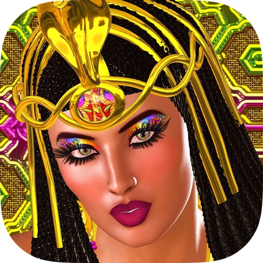 Cleopatra Queen of Egypt Slots Adventure - Pharaoh's Big Win Casino Slot Machine Game icon