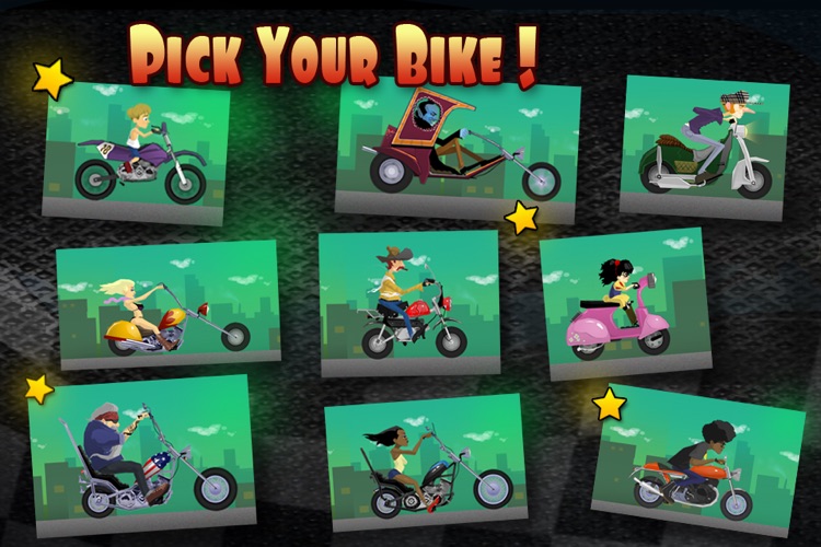 Top Motor Bike Run From Police - Free City Race Track!