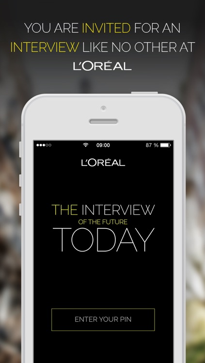 L'Oreal: The Interview of the Future Today