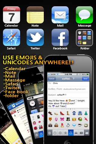 Emoji ☺☀☆☄ HD