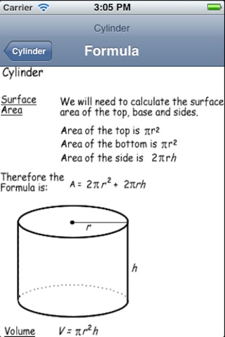 iPocket Geometry screenshot 4