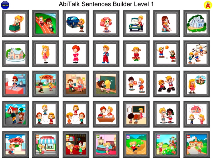 Sentence Builder Free - for kindergarten, first grade, second grade