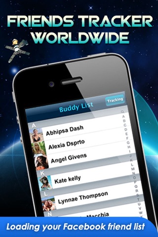 All Friends Tracker Worldwide - For Facebook screenshot 2