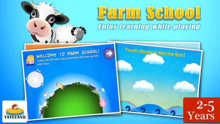 Farm School - Fun animal games for baby