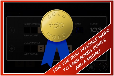 Gold Word Free - Fast-Paced Word Game screenshot 3