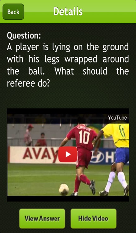 Ask The Ref, Rules for Soccer screenshot-2