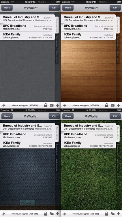 MyWallet Pro - Password & credit card manager
