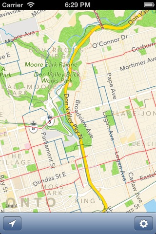 Toronto Bike Map screenshot 2