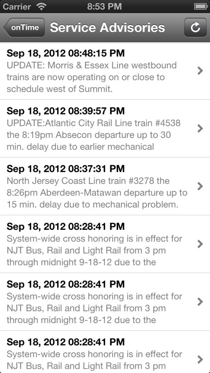 onTime : NJT FREE (NJ Transit)