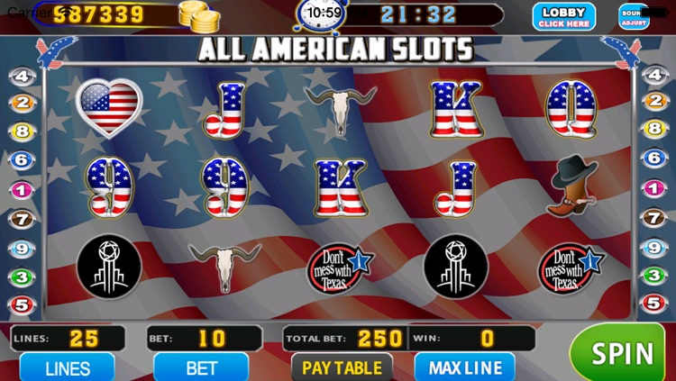 all american slots